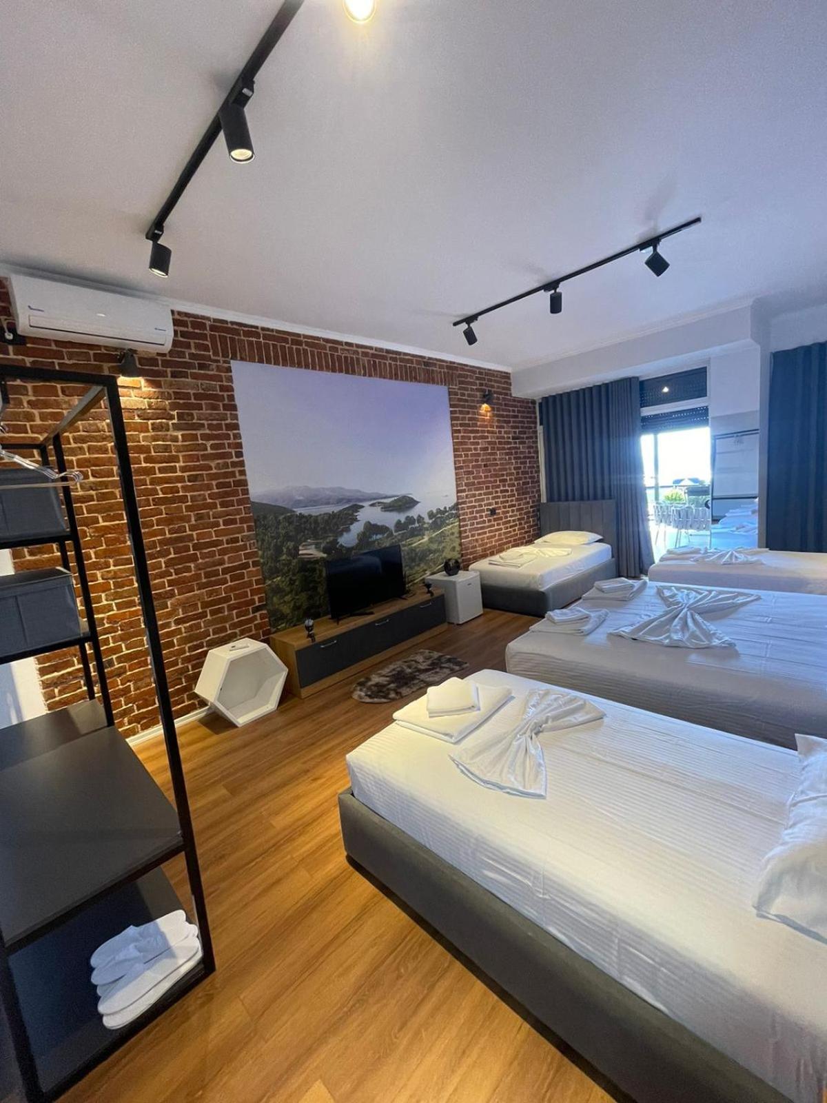 Aries Apartments Saranda Kültér fotó