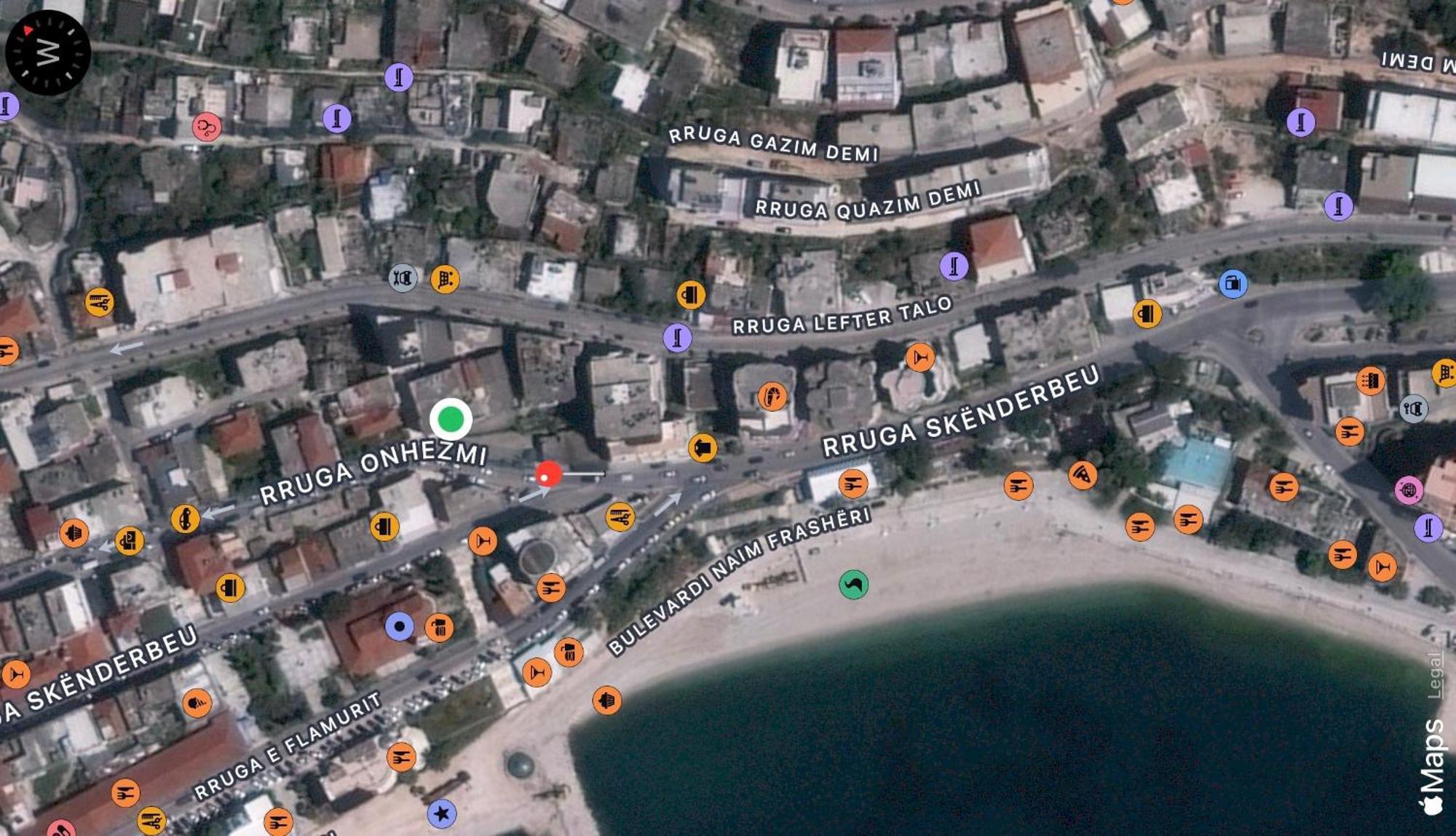 Aries Apartments Saranda Kültér fotó